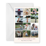 Photo Collage Christmas Cards