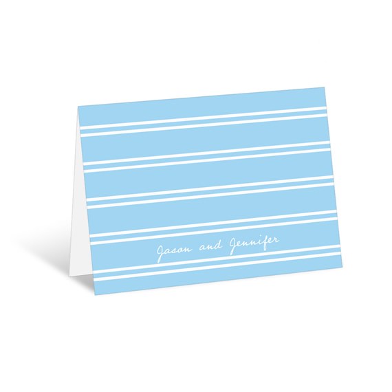 Dual Stripes - Thank You Cards