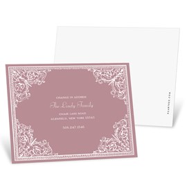 Damask Corners - Moving Announcements