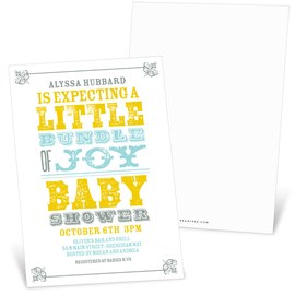 Personalized Poster - Baby Shower Invitations