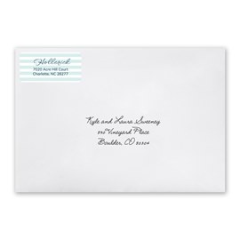 Striped and Scripted - Address Labels