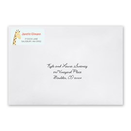 Alphabet Animals - Address Labels