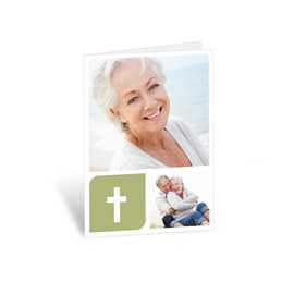 Collage of Memories Thank You Card - Memorial Cards