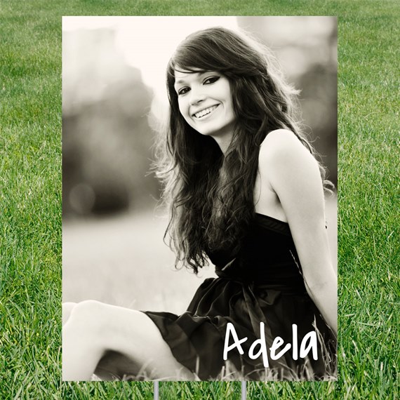 photo placeholder with handwritten text area