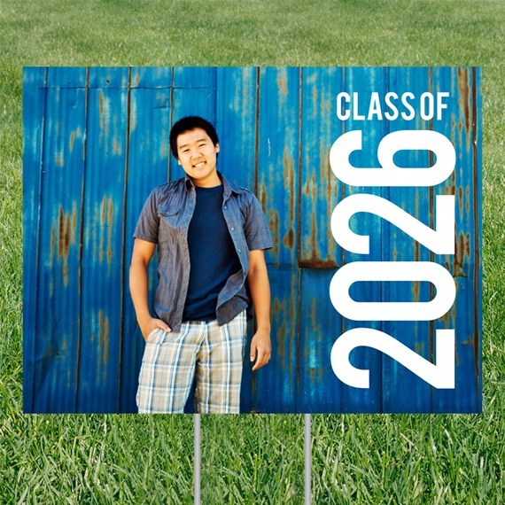 photo area with text 'CLASS OF 2026'