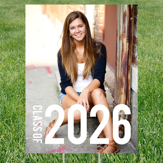 photo placeholder with class of 2026 text