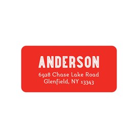 Bright Details - Address Labels