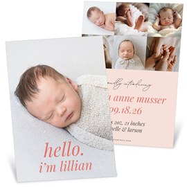 Introduction - Birth Announcements