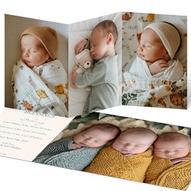 Triple The Fun - Birth Announcements