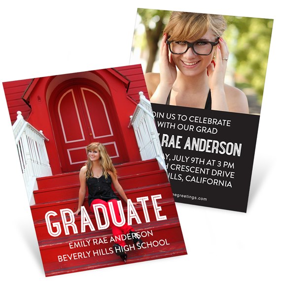 The Graduate - Mini Graduation Announcements