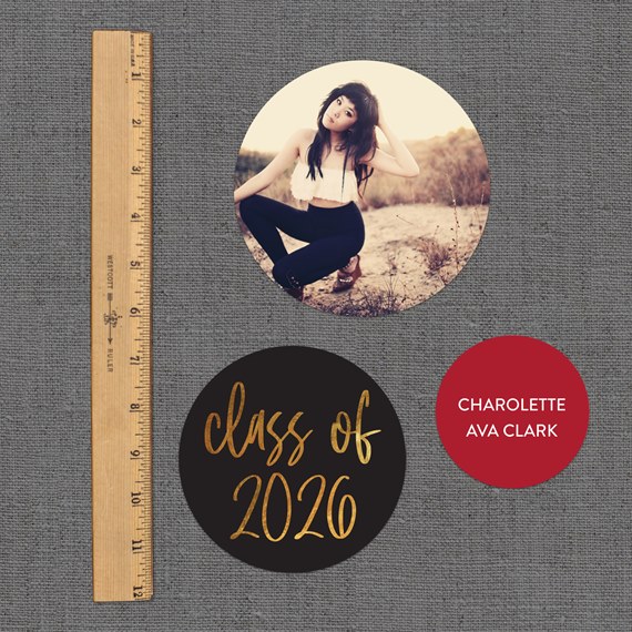 photo placeholder, customizable text area