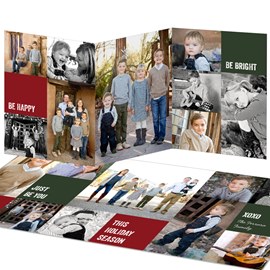 Photo Filled Greeting - Christmas Cards
