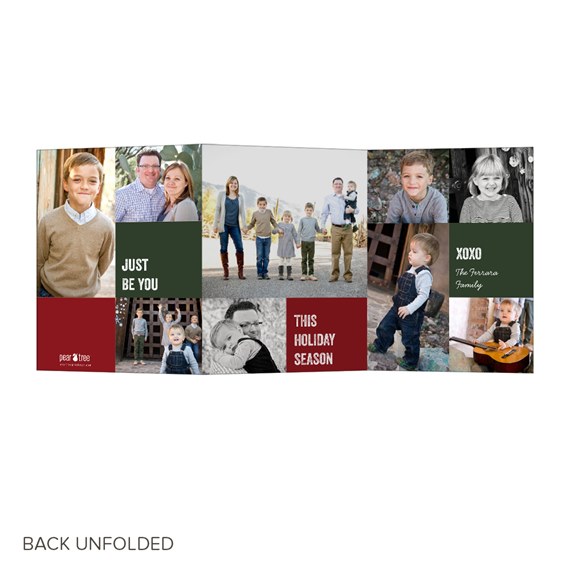 Photo Filled Greeting - Christmas Cards