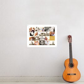 Memory Collage 24x18 Poster