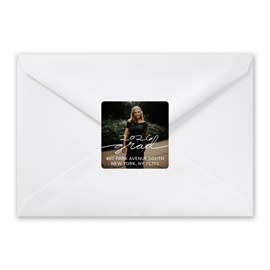 Follow the Script - Graduation Address Labels