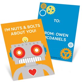 Robot Love - Classroom Valentines