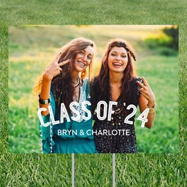 Twice The Fun - Graduation Party Yard Sign