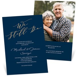 We Still Do - Anniversary Invitations