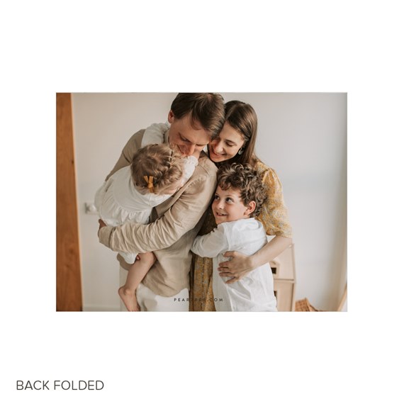 photo placeholder with customizable text area