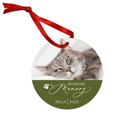 Pet Memorial - Metal Ornament