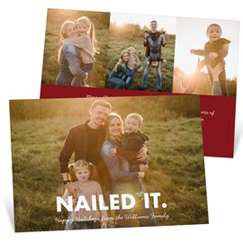 Nailed It - Christmas Card