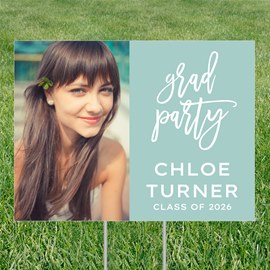 Grad Party - Graduation Party Yard Sign