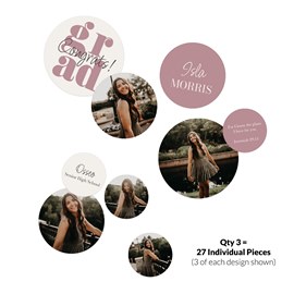 Lovely Layers - Jumbo Graduation Confetti