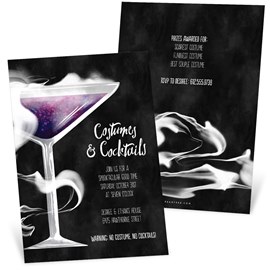 Spooky Cocktails - Halloween Invitation