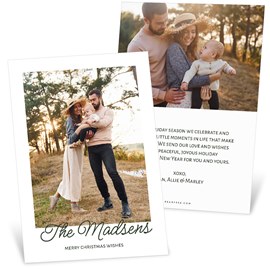 Sweet Greeting - Vertical - Christmas Card