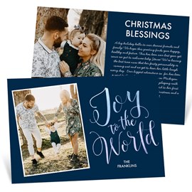 Radiant Joy - Christmas Card