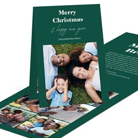 Merry and Happy - Christmas Card