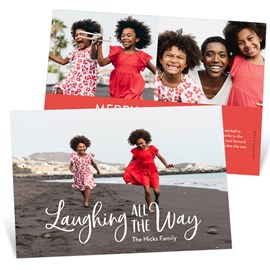 Lots of Laughter - Christmas Card