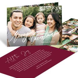 Flowing Merry - Christmas Card