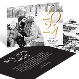 Offset Year - New Year Card