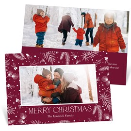 Holiday Boughs - Christmas Card