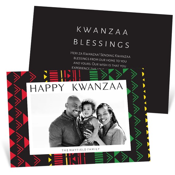 Vibrant - Kwanzaa Card