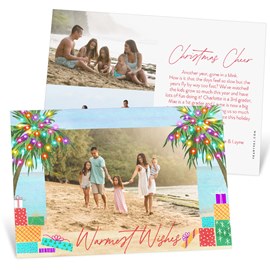 Tropical Holiday - Christmas Card