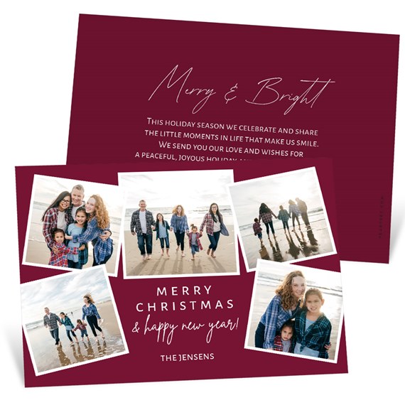 Filled with Photos - Christmas Card