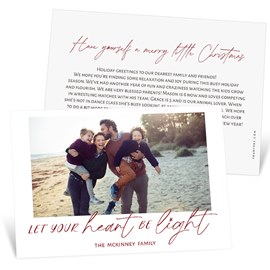 Be Light - Christmas Card