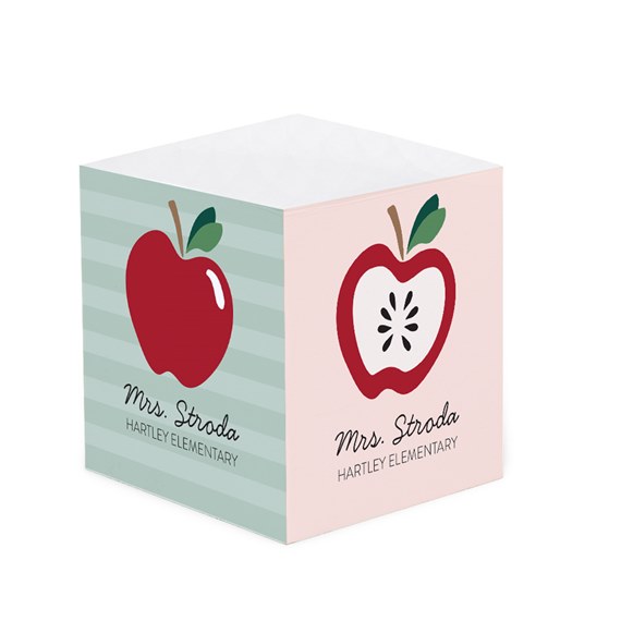 Apple a Day - Post-It Note Cube