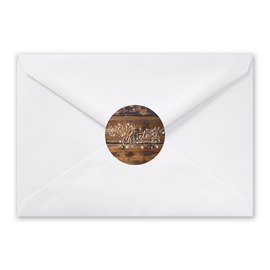 Glowing Rustic - Envelope Seals
