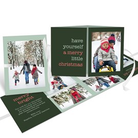 A Merry Christmas - Christmas Card