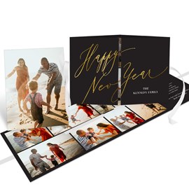 Sparkling New Year - Christmas Card