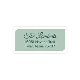 Arched Address - Address Labels