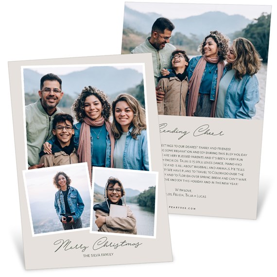 Simple Collage - Christmas Card