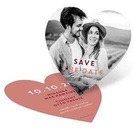 Ombre Letters - Save the Date Cards
