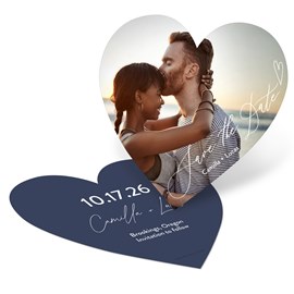 All My Heart - Save the Date Cards