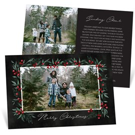 Botanical Frame - Christmas Card