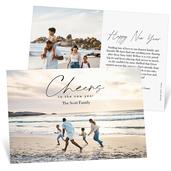 Cheers - New Year Card