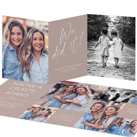 They Did It - Graduation Announcements